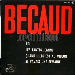 [Pochette de Toi (Gilbert BCAUD)]