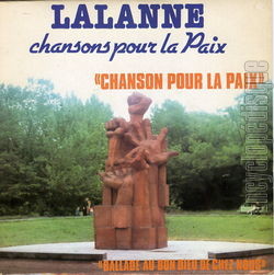 [Pochette de Chansons pour la paix (Francis LALANNE)]