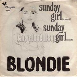 [Pochette de BLONDIE -  Sunday girl  (Les FRANCOPHILES)]