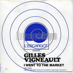 [Pochette de I went to the market (Gilles VIGNEAULT)]