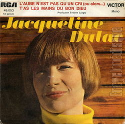 [Pochette de L’aube n’est pas qu’un cri (ou alors…) (Jacqueline DULAC)]