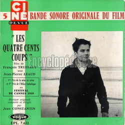 [Pochette de Les quatre cents coups (B.O.F.  Films )]