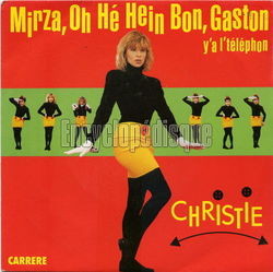 [Pochette de Mirza, ho h hein bon, gaston y’a l’tlphon (CHRISTIE)]