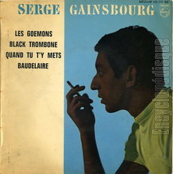 [Pochette de Les gomons (Serge GAINSBOURG)]