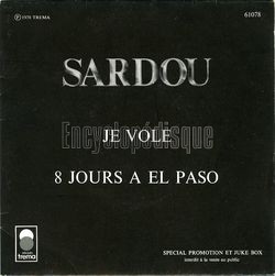 [Pochette de Je vole (Michel SARDOU)]