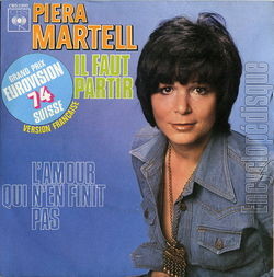 [Pochette de Il faut partir (Piera MARTELL)]