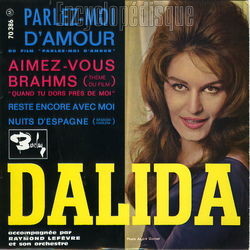 [Pochette de Parlez-moi d’amour (DALIDA)]