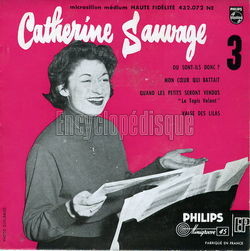 [Pochette de O sont-ils donc ? - 3me srie (Catherine SAUVAGE)]