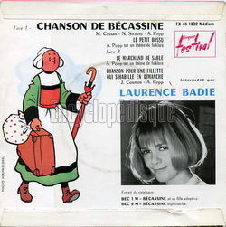 [Pochette de Chanson de bcassine (Laurence BADIE) - verso]