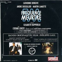 [Pochette de Catherine Deneuve raconte… Frquence meurtre (B.O.F.  Films ) - verso]