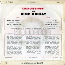 [Pochette de Chinoiseries (Aim DONIAT) - verso]