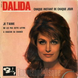 [Pochette de Chaque instant de chaque jour (DALIDA)]