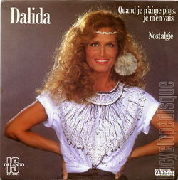 [Pochette de Quand je n’aime plus, je m’en vais (DALIDA)]