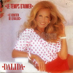 [Pochette de Le temps d’aimer (DALIDA)]