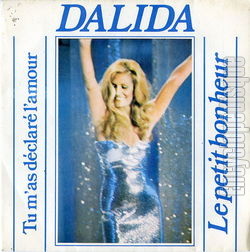 [Pochette de Le petit bonheur (DALIDA)]