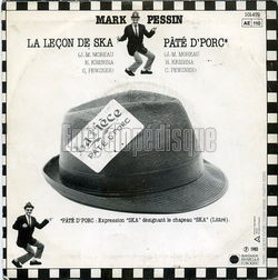 [Pochette de La leon de ska (Mark PESSIN) - verso]