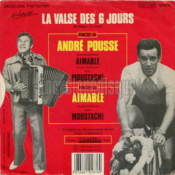 [Pochette de La valse des 6 jours (Andr POUSSE) - verso]