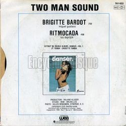 [Pochette de Danser. Brigitte Bardot (TWO MAN SOUND) - verso]