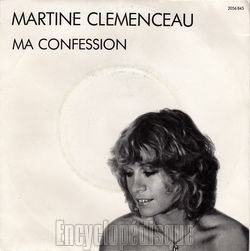 [Pochette de Ma confession (Martine CLMENCEAU)]