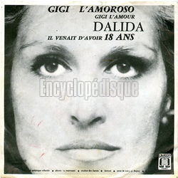 [Pochette de Gigi l’amoroso / Il venait d’avoir 18 ans (DALIDA)]