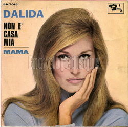 [Pochette de Non e`casa mia (DALIDA)]