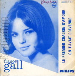 [Pochette de Le premier chagrin d’amour (France GALL)]