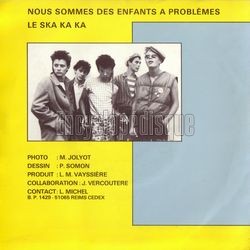 [Pochette de Nous sommes des enfants  problmes (Les ENFANTS  PROBLMES) - verso]