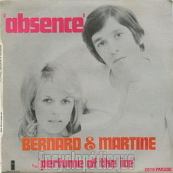 [Pochette de Absence (BERNARD & MARTINE)]