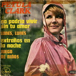 [Pochette de No podria vivir sin tu amor (Petula CLARK)]