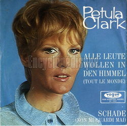 [Pochette de Alle leute wollen in den Himmel (Petula CLARK)]