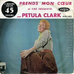 [Pochette de Prends mon cœur (Petula CLARK)]