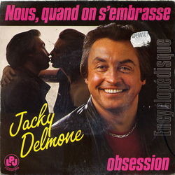 [Pochette de Nous, quand on s’embrasse (Jacky DELMONE)]