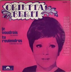 [Pochette de Orietta BERTI -  Je voudrais  (Les FRANCOPHILES)]