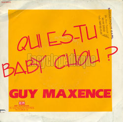 [Pochette de Qui es-tu Baby-Chou (Guy MAXENCE)]