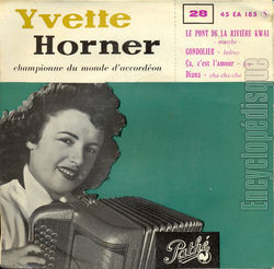 [Pochette de Le pont de la rivire Kwai - N28 (Yvette HORNER)]