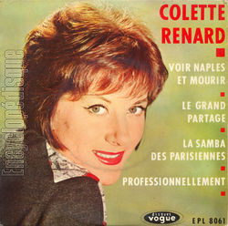 [Pochette de Voir Naples et mourir (Colette RENARD)]