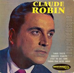 [Pochette de Pardon pour notre amour (Claude ROBIN)]