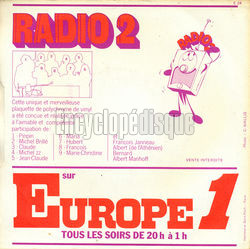 [Pochette de Radio 2 (spcial anniversaire) (RADIO) - verso]