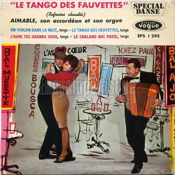 [Pochette de Le tango des fauvettes (AIMABLE)]