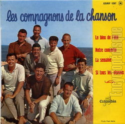 [Pochette de Le bleu de l’t (Les COMPAGNONS DE LA CHANSON)]