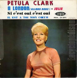 [Pochette de  London (Allons donc) (Petula CLARK)]