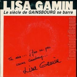 [Pochette de Le sicle de Gainsbourg se barre (Lisa GAMIN)]