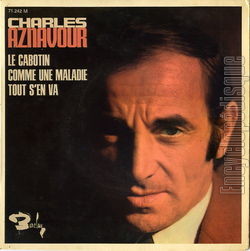 [Pochette de Le cabotin (Charles AZNAVOUR)]