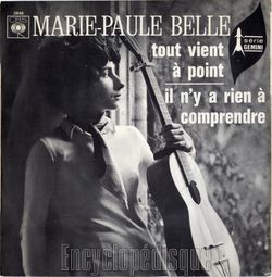 [Pochette de Tout vient  point (Marie-Paule BELLE)]