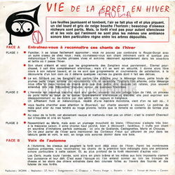 [Pochette de Vie de la fort en hiver (DOCUMENT) - verso]