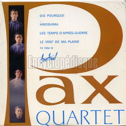 [Pochette de Dis pourquoi (PAX QUARTET)]