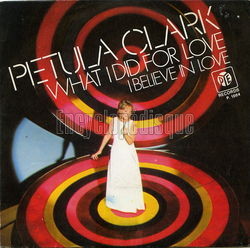 [Pochette de What I did for love (Petula CLARK)]