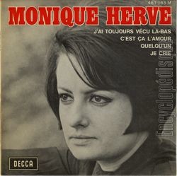 [Pochette de J’ai toujours vcu l-bas (Monique HERV)]