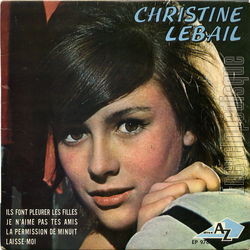 [Pochette de Ils font pleurer les filles (Christine LEBAIL)]