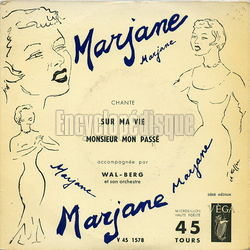 [Pochette de Sur ma vie (MARJANE)]